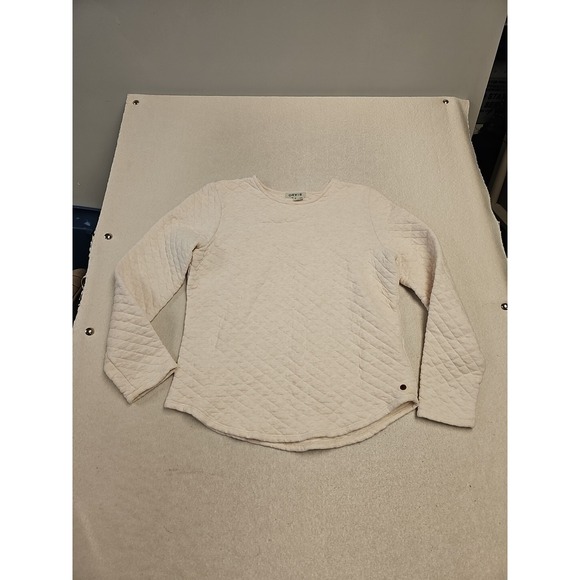 Orvis Sweaters - Orvis Womens Pullover  Pink‎ Quilted Small Long Sleeve